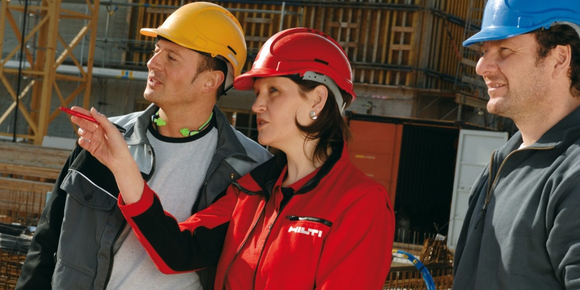 Hilti field engineer consulting onsite