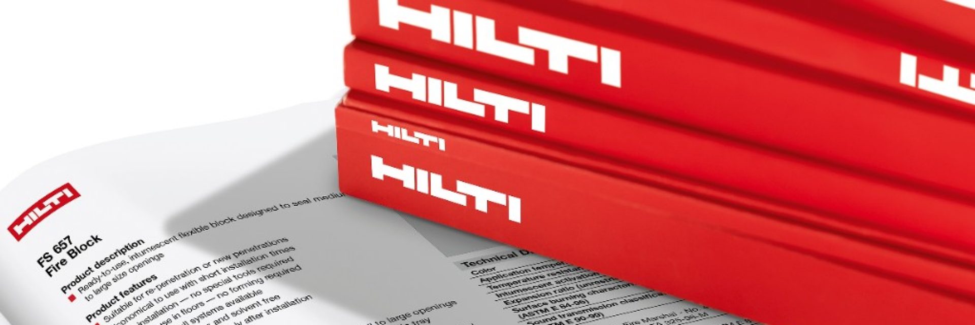 Hilti technical literature for fire protection