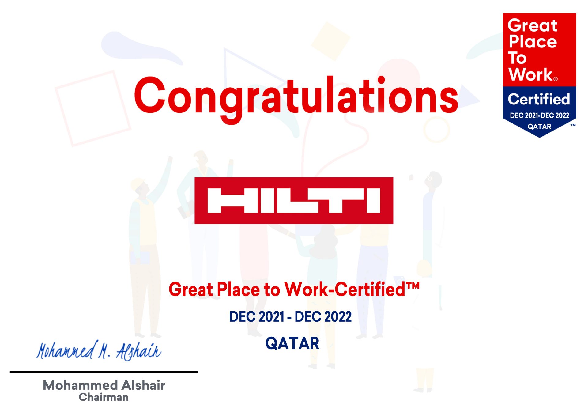 Great Place to work 2022