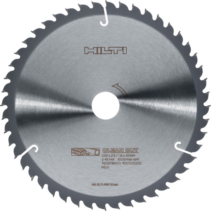 Circ. saw blade SCB WS CC 230x30 z48 Hilti Qatar
