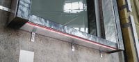 CFS-VB/NVB cavity barrier brackets Pre-bent cavity barrier brackets for rainscreen cladding and non-ventilated façade applications, with push-to-fit system for faster installations Applications 4