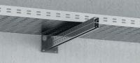 MT-BR-40 O4 OC bracket medium-duty C-Channel bracket with 4-hole baseplate for outdoor applications Applications 1