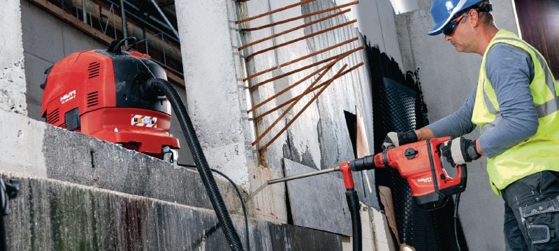 TE 60-ATC-AVR Rotary hammer Versatile and powerful SDS Max (TE-Y) rotary hammer for concrete drilling and chiselling, with Active Vibration Reduction (AVR) and Active Torque Control (ATC) Applications 1