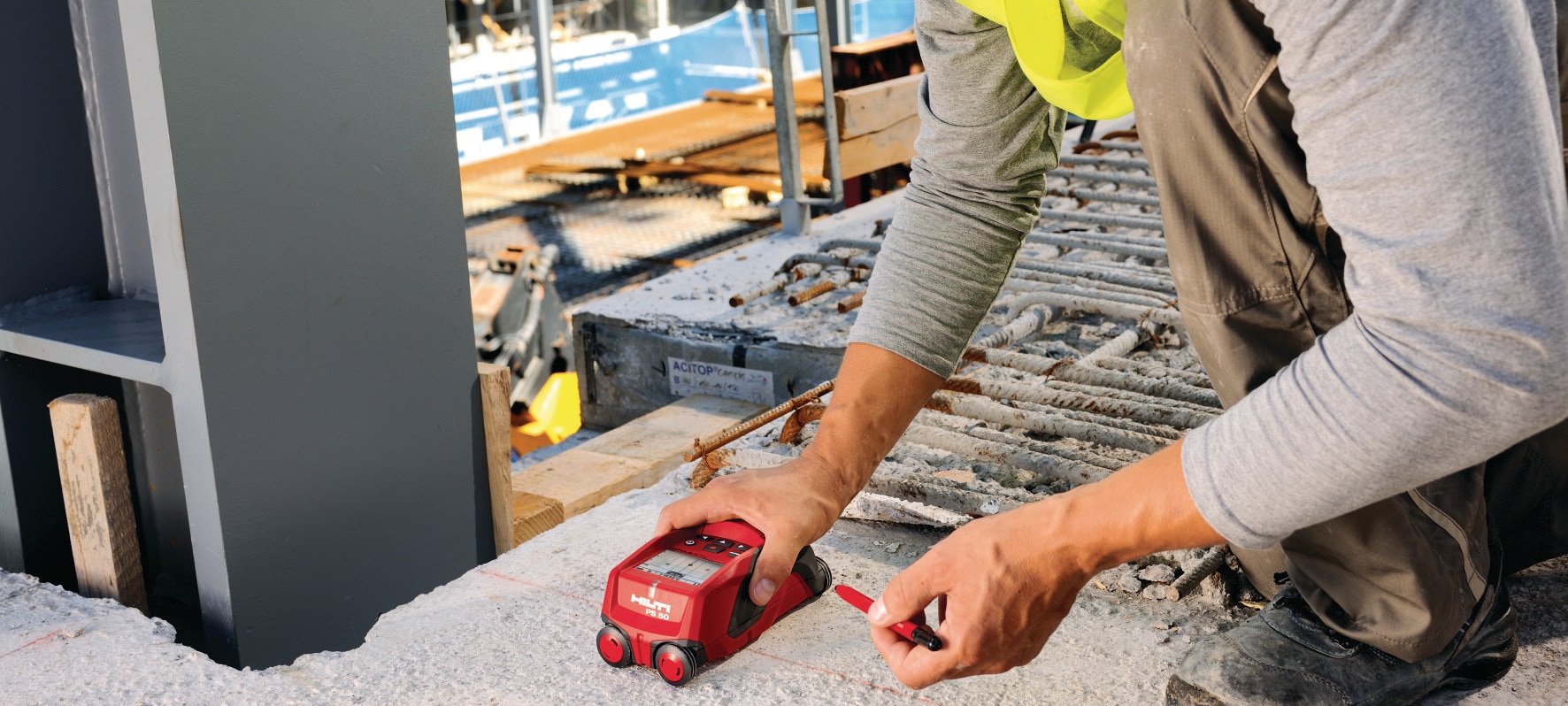 PS 50 Multidetector Concrete Scanners Hilti Qatar
