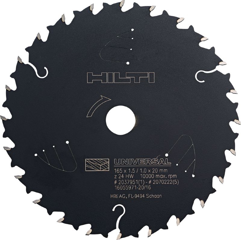 Wood circular saw blade (CPC) Wood Circular Saw Blades Hilti Qatar