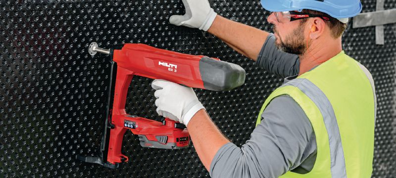 BX 3 02 Fastening tool 22V cordless nailer for interior finishing applications Applications 1