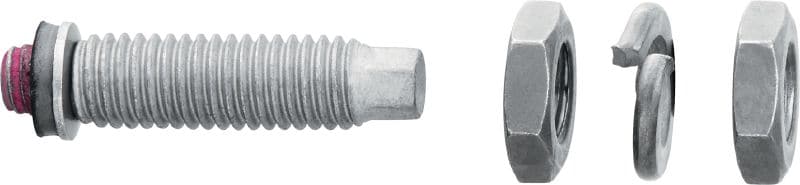 Electrical connector S-BT-EF Threaded Stud Threaded screw-in stud (carbon steel, metric thread) for electrical connections on steel in mildly corrosive environments