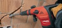 TE 500 SDS Max demolition hammer Versatile SDS Max (TE-Y) demolition hammer for light-duty chiselling in concrete and masonry Applications 4