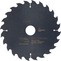 Wood circular saw blade (CPC) Top-performance circular saw blade for wood, with carbide teeth to cut faster, last longer and maximise your productivity on cordless saws